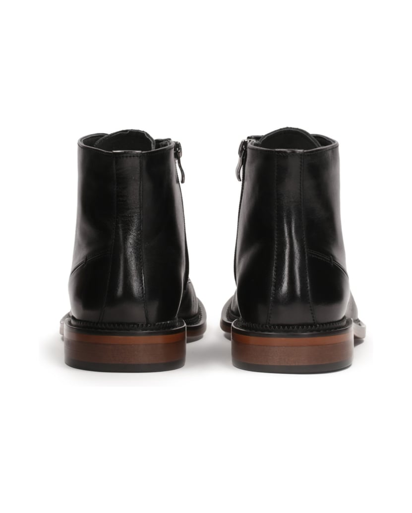 Kazar-Elegante-Herrenstiefel-mit-gebundenem-Schaft-schwarz