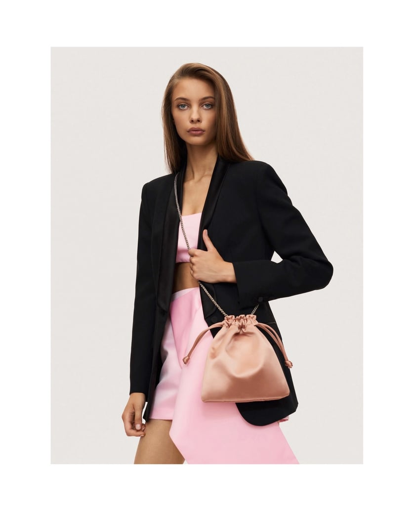 Kazar-Formale-rosa-Tasche-in-Form-eines-Beutel