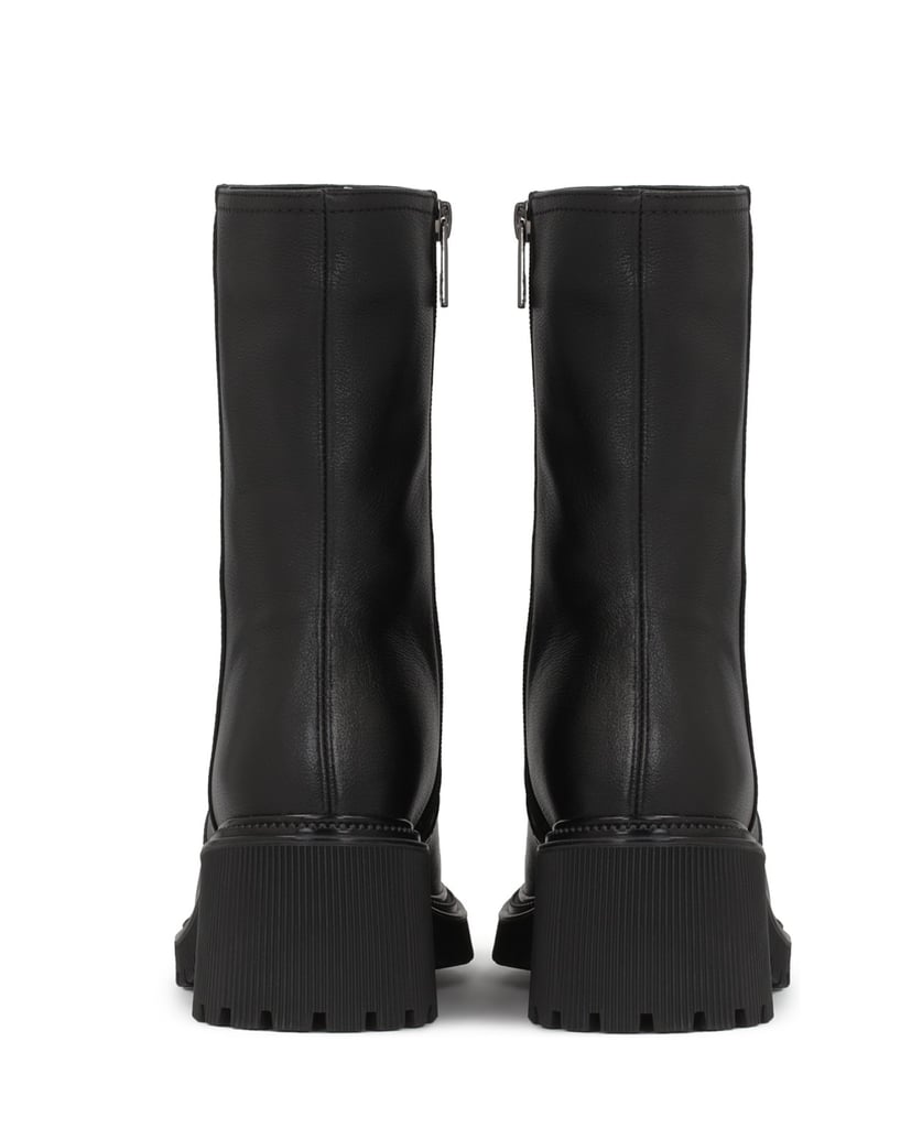 Kazar-Lederstiefel-mit-hohem-Schaft-und-breite-schwarz