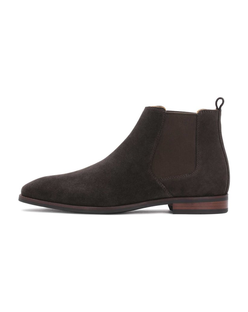 Kazar-Herren-Chelsea-Stiefel-aus-braunem-Wildleder-dunkelbraun