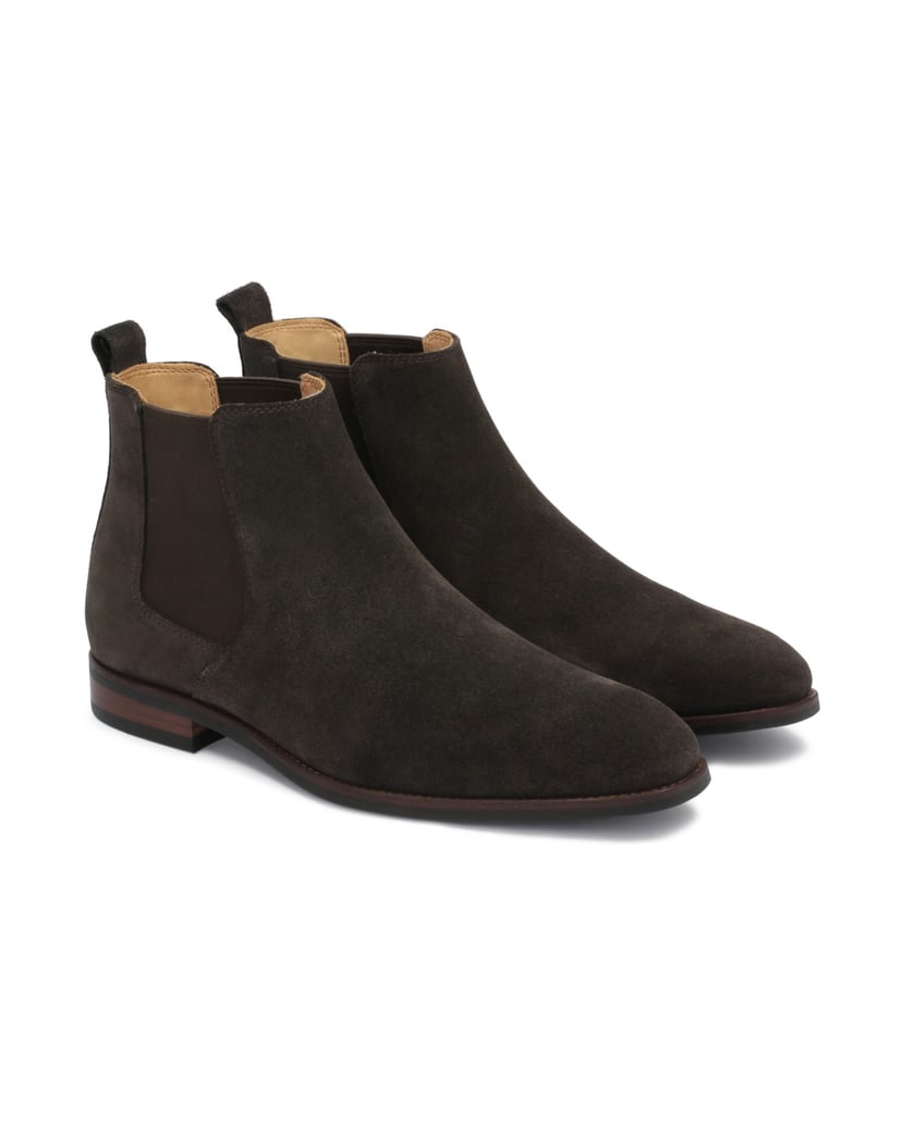 Kazar-Herren-Chelsea-Stiefel-aus-braunem-Wildleder-dunkelbraun