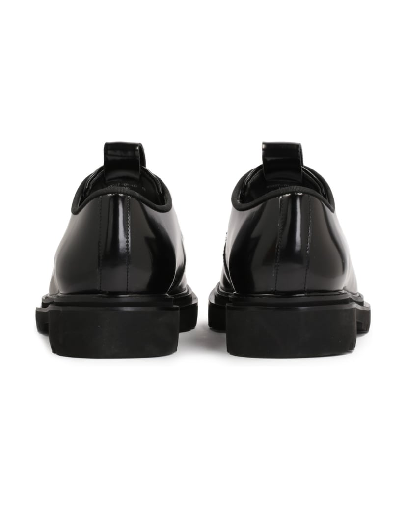 Kazar-Minimalistische-Derby-Schuhe-für-Männer-mit-dicker-Rillensohle-schwarz