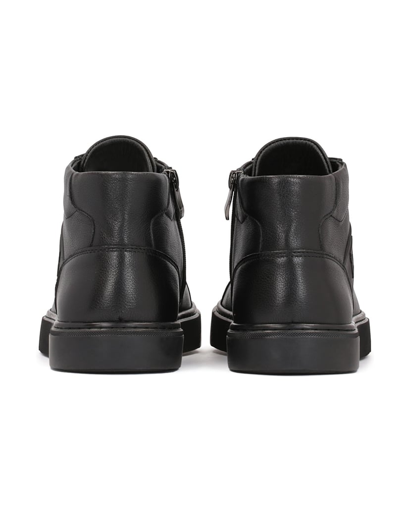 Kazar-Hohe-Turnschuhe-für-Männer-mit-Monogramm-schwarz