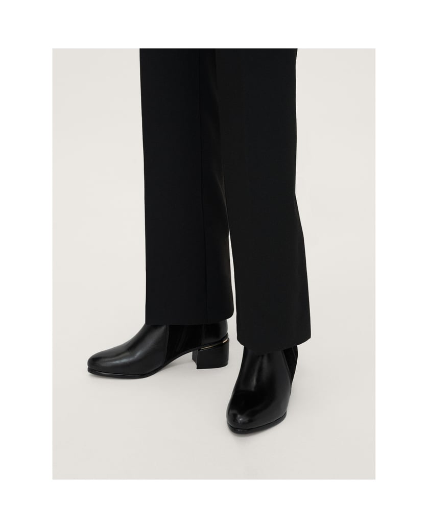 Kazar-Schwarze-Damenstiefel-mit-Reißverschlüss