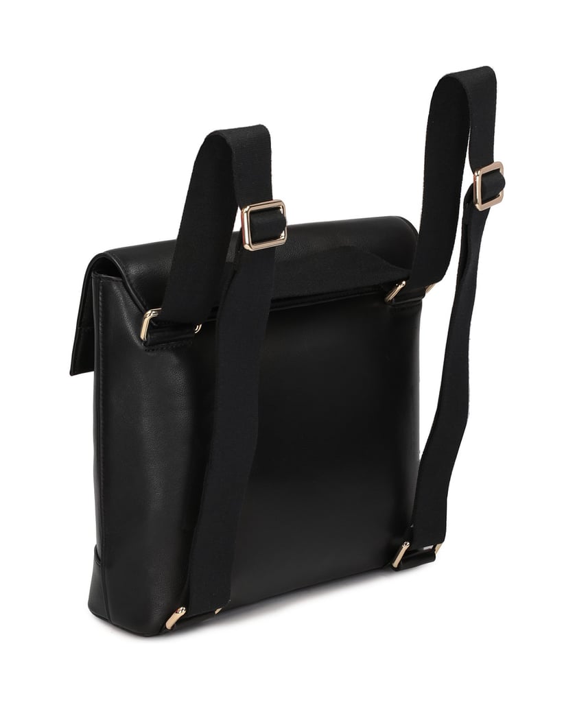 Kazar-Leder-2-in-1-Crossbody-Handtasche-und-Rucksack-schwarz