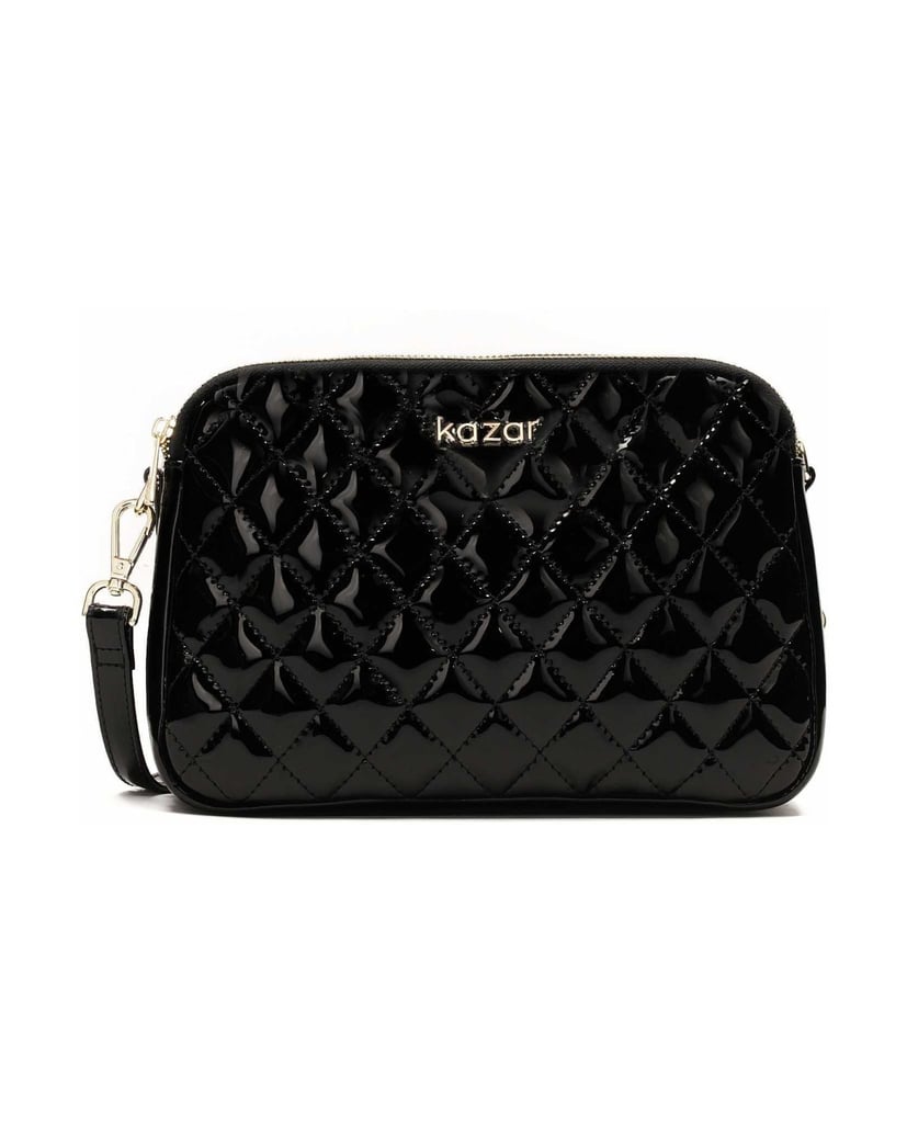 Kazar-Patent-Gürtelhandtasche-schwarz