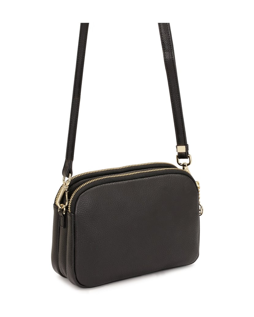 Kazar-Urban-Leder-Gürtel-Handtasche-schwarz