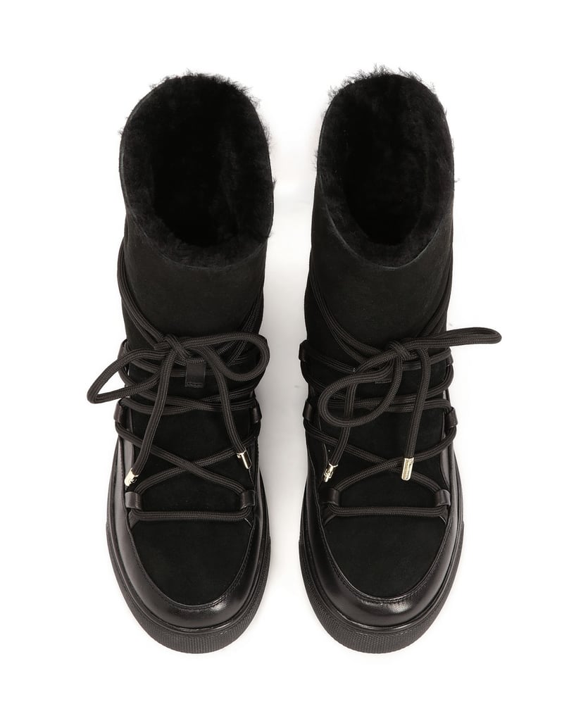 Kazar-Schwarze-Schneestiefel-mit-Obermaterial-aus-Wildleder-schwarz