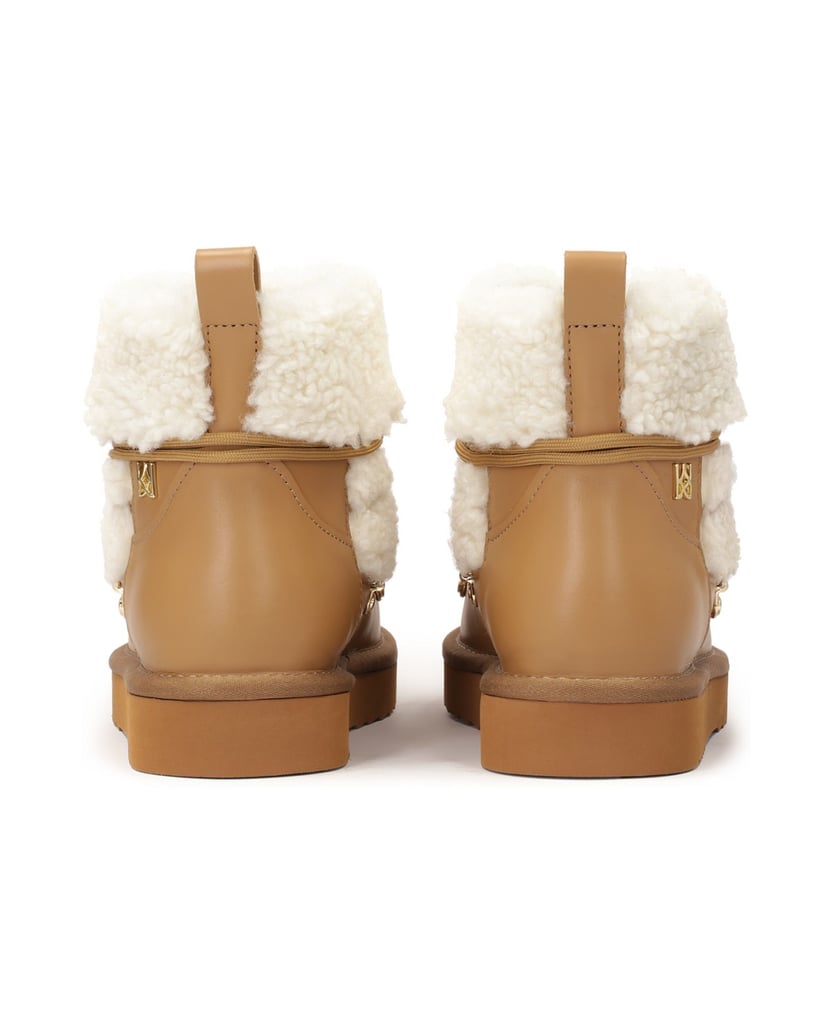 Kazar-Braune-und-cremefarbene-Damen-Schneestie-braun