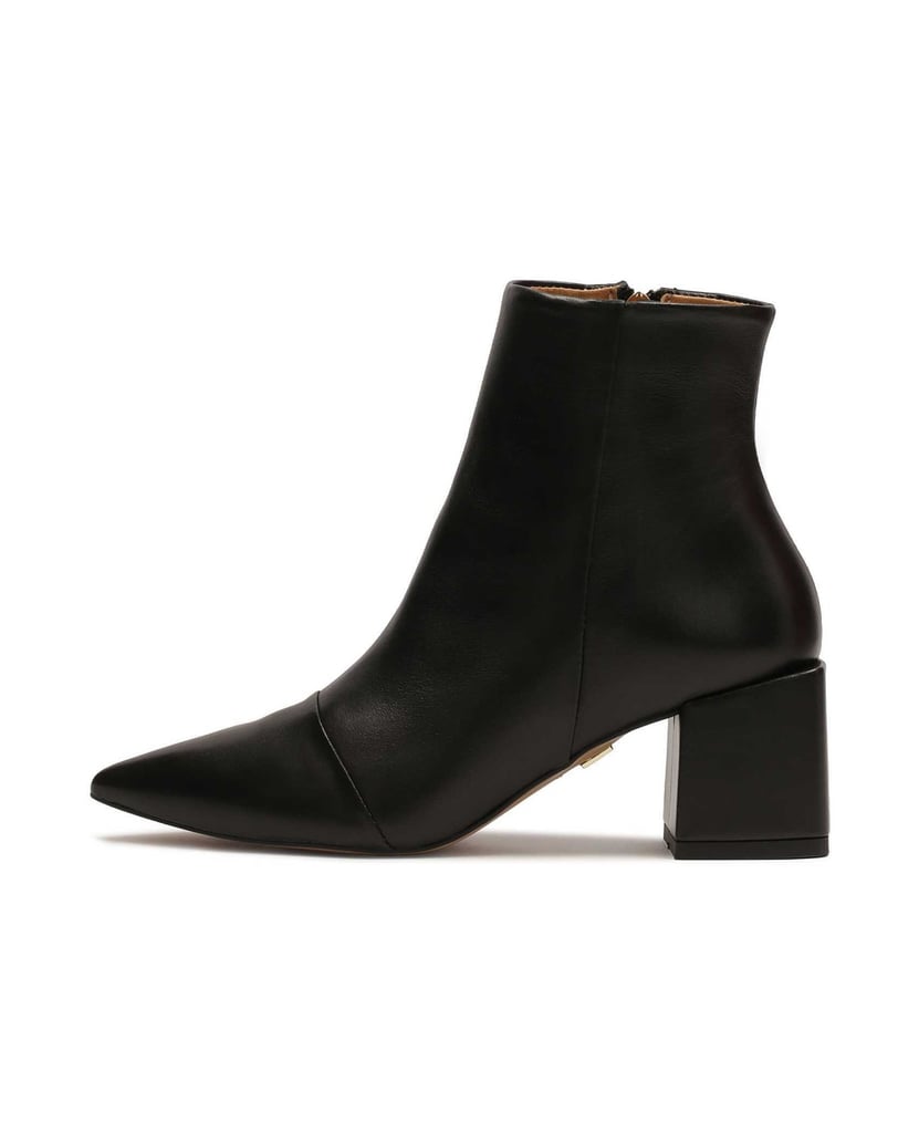 Kazar-Schwarze-Lederstiefel-mit-quadratischem-Absatz-schwarz
