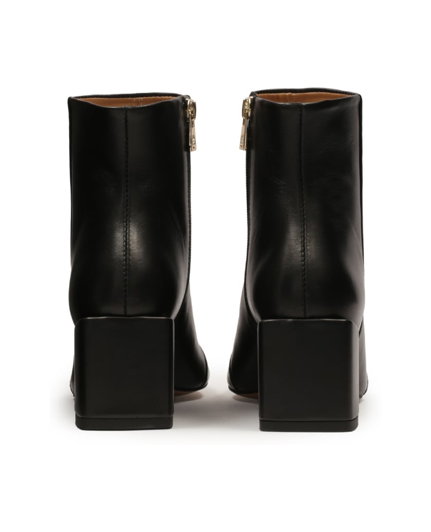 Kazar-Schwarze-Lederstiefel-mit-quadratischem-Absatz-schwarz