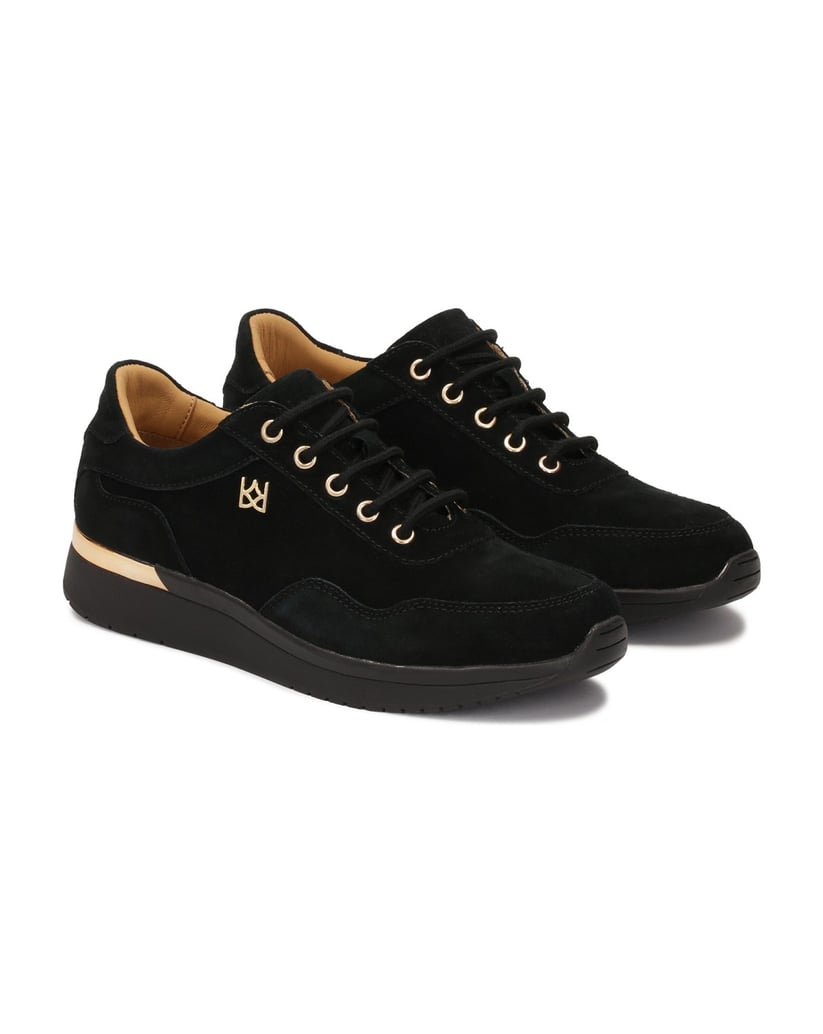 Kazar-Schwarze-Wildleder-Turnschuhe-schwarz