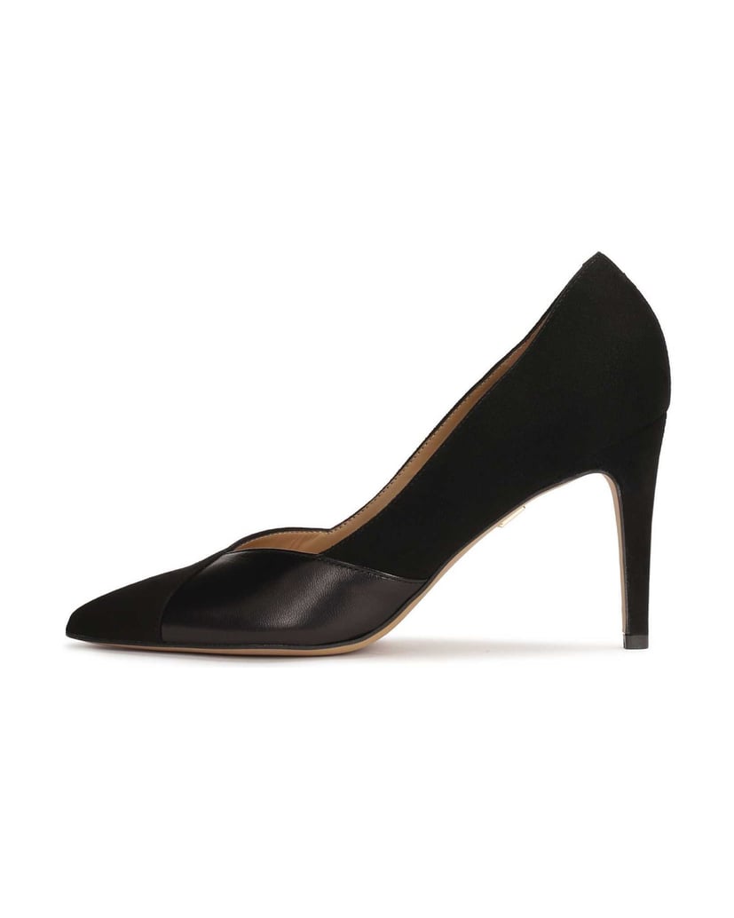Kazar-Schwarze-Pumps-aus-Wildleder-und-Glattleder-schwarz