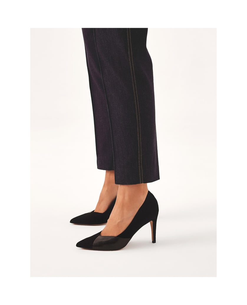 Kazar-Schwarze-Pumps-aus-Wildleder-und-Glattleder-schwarz