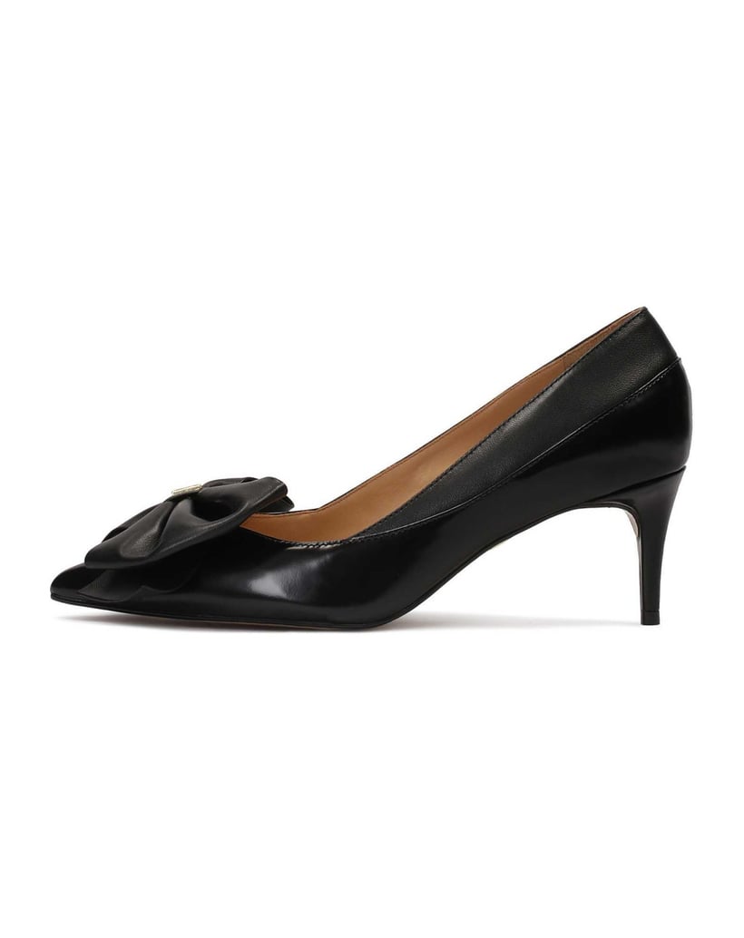 Kazar-Niedrige-Pumps-mit-Schleife-schwarz