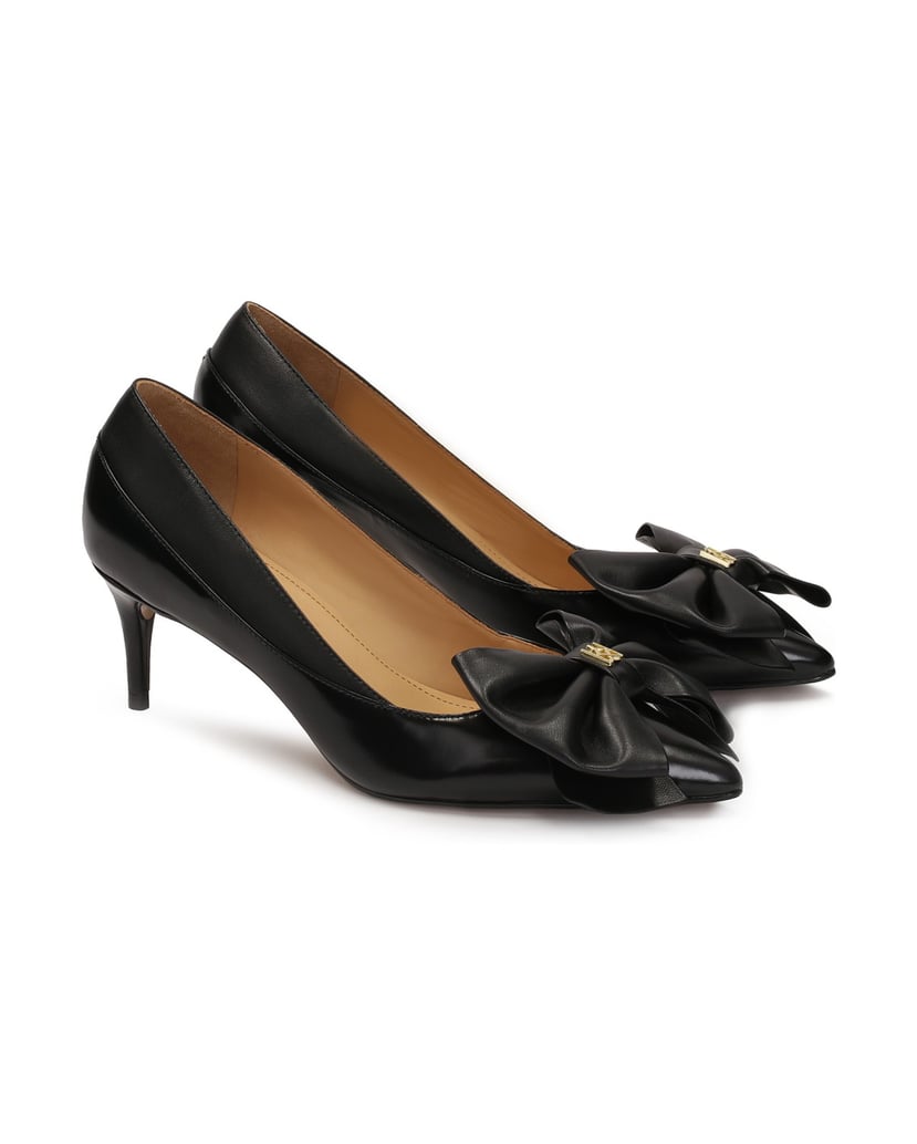 Kazar-Niedrige-Pumps-mit-Schleife-schwarz