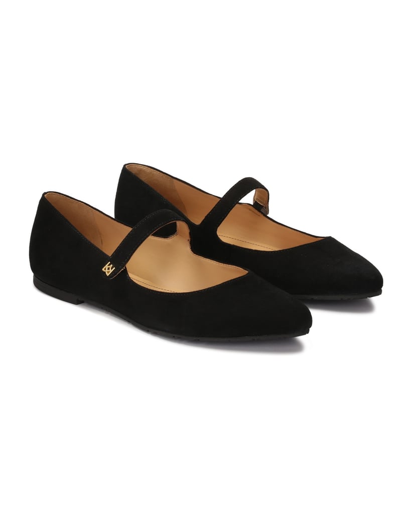 Kazar-Schwarze-Ballerinas-aus-Wildleder-im-Mary-Jane-Stil-schwarz