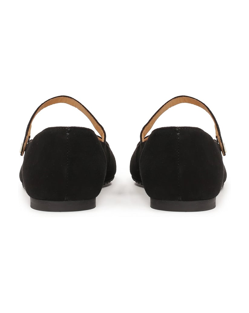 Kazar-Schwarze-Ballerinas-aus-Wildleder-im-Mary-Jane-Stil-schwarz