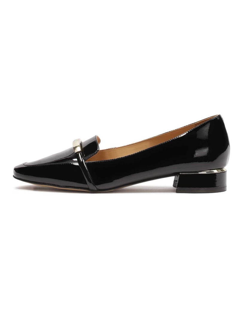Kazar-Flache-Pumps-aus-Lackleder-schwarz