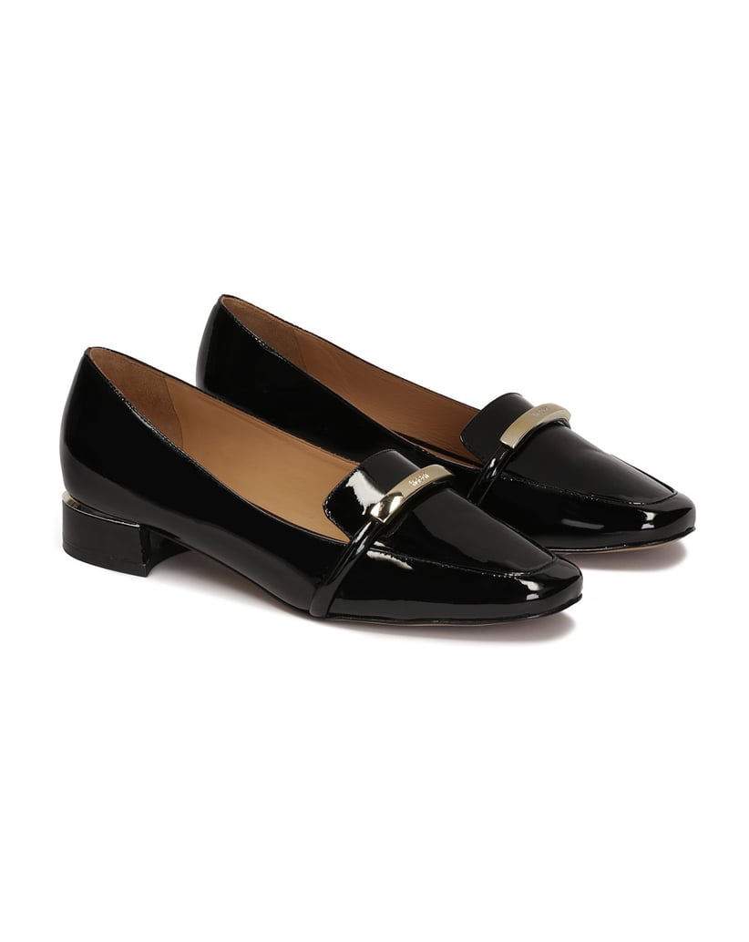 Kazar-Flache-Pumps-aus-Lackleder-schwarz