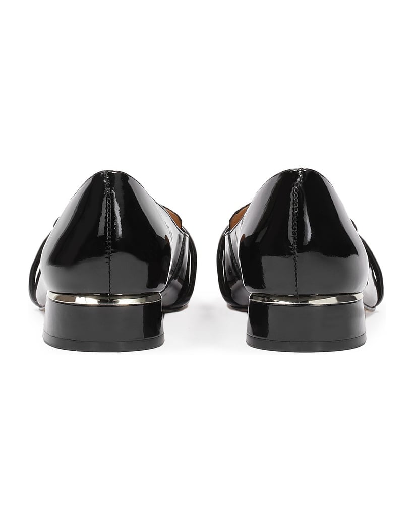 Kazar-Flache-Pumps-aus-Lackleder-schwarz