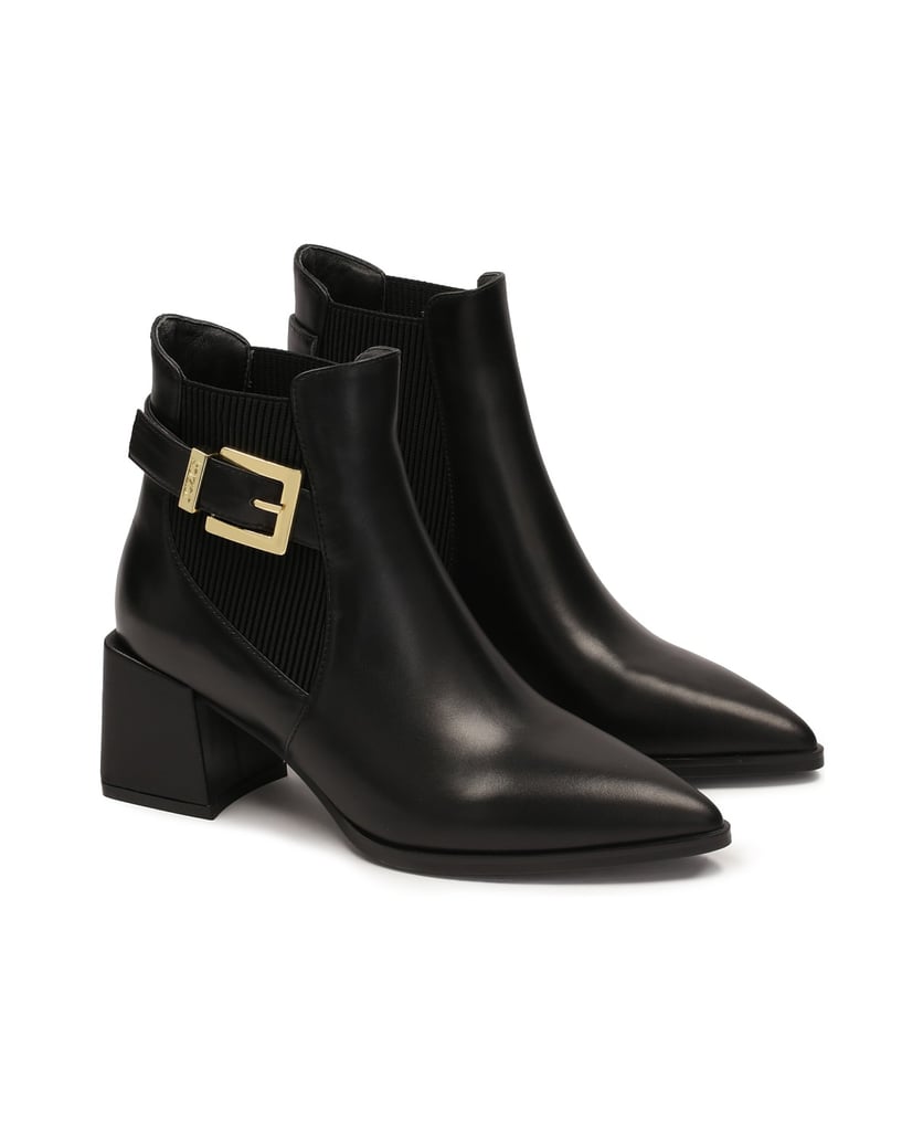 Kazar-Schwarze-Stiefel-mit-Schaft-zum-Hineinschlüpfen-schwarz