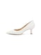 Kazar Weiße Pumps mit niedrigen Absätzen von W weiss