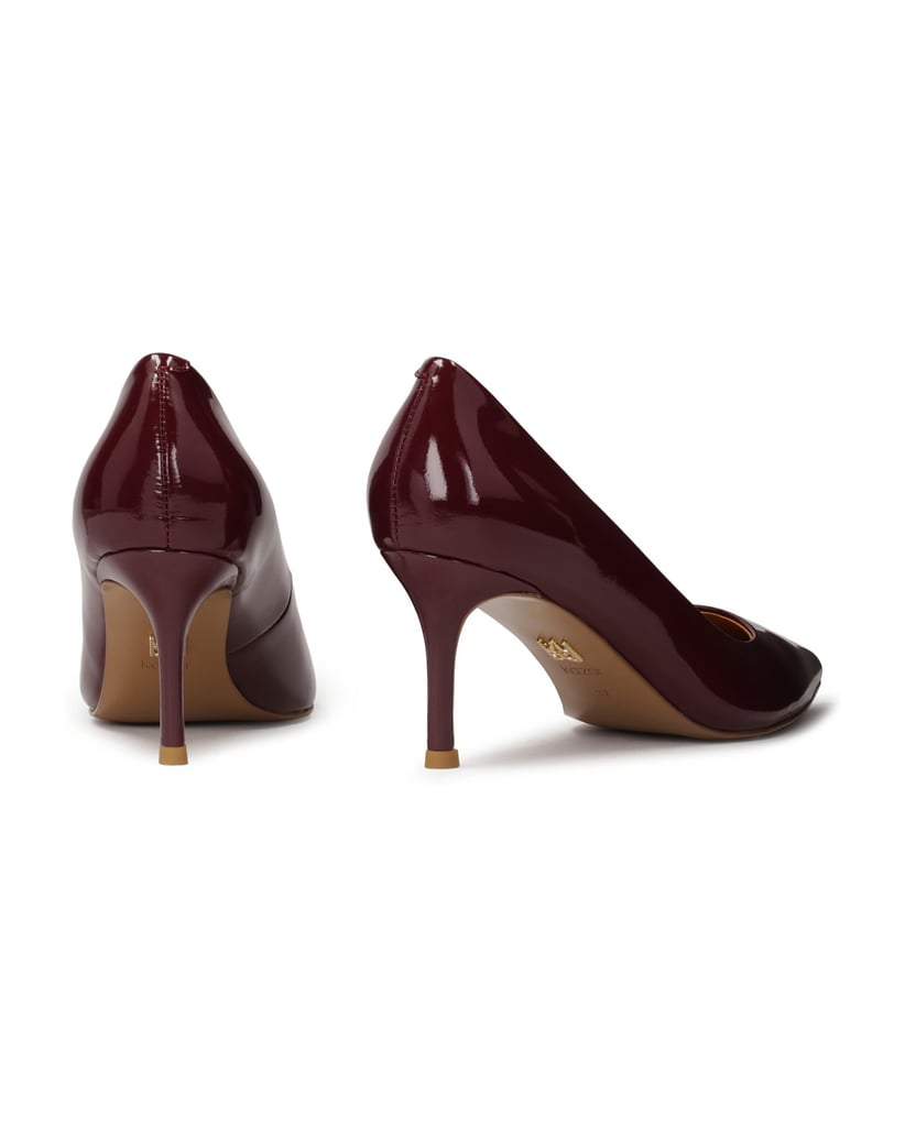Kazar-Kastanienbraune-Pumps-aus-Lackleder-rot