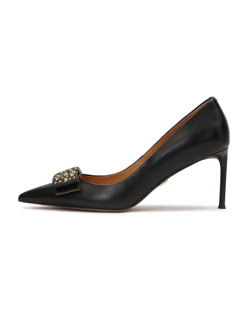 Kazar-Schwarze-Pumps-mit-großen-verzierten-Schleifen-schwarz