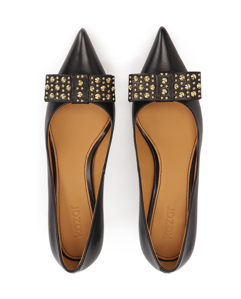 Kazar-Schwarze-Pumps-mit-großen-verzierten-Schleifen-schwarz