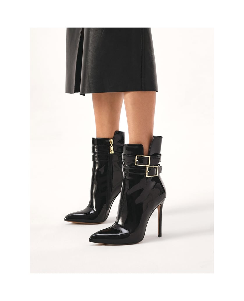 Kazar-Lacklederstiefel-mit-feinem-Schaft-schwarz