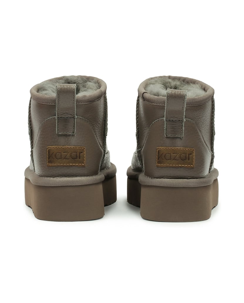Kazar-Schneestiefel-für-Frauen-mit-dickerer-Sohle-taupe