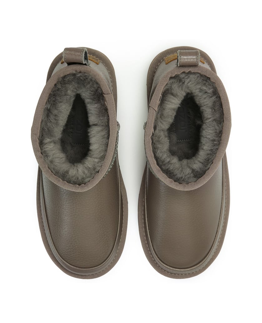 Kazar-Schneestiefel-für-Frauen-mit-dickerer-Sohle-taupe