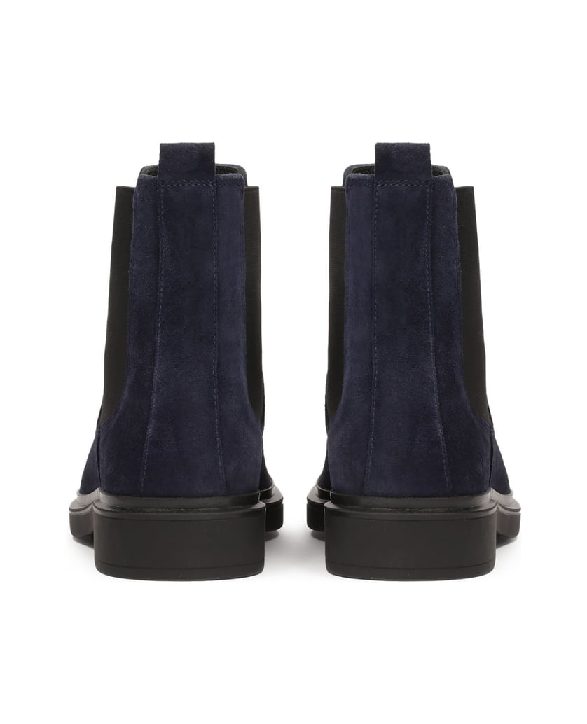 Kazar-Marineblaue-Chelsea-Stiefel-aus-Wildleder-dunkelblau