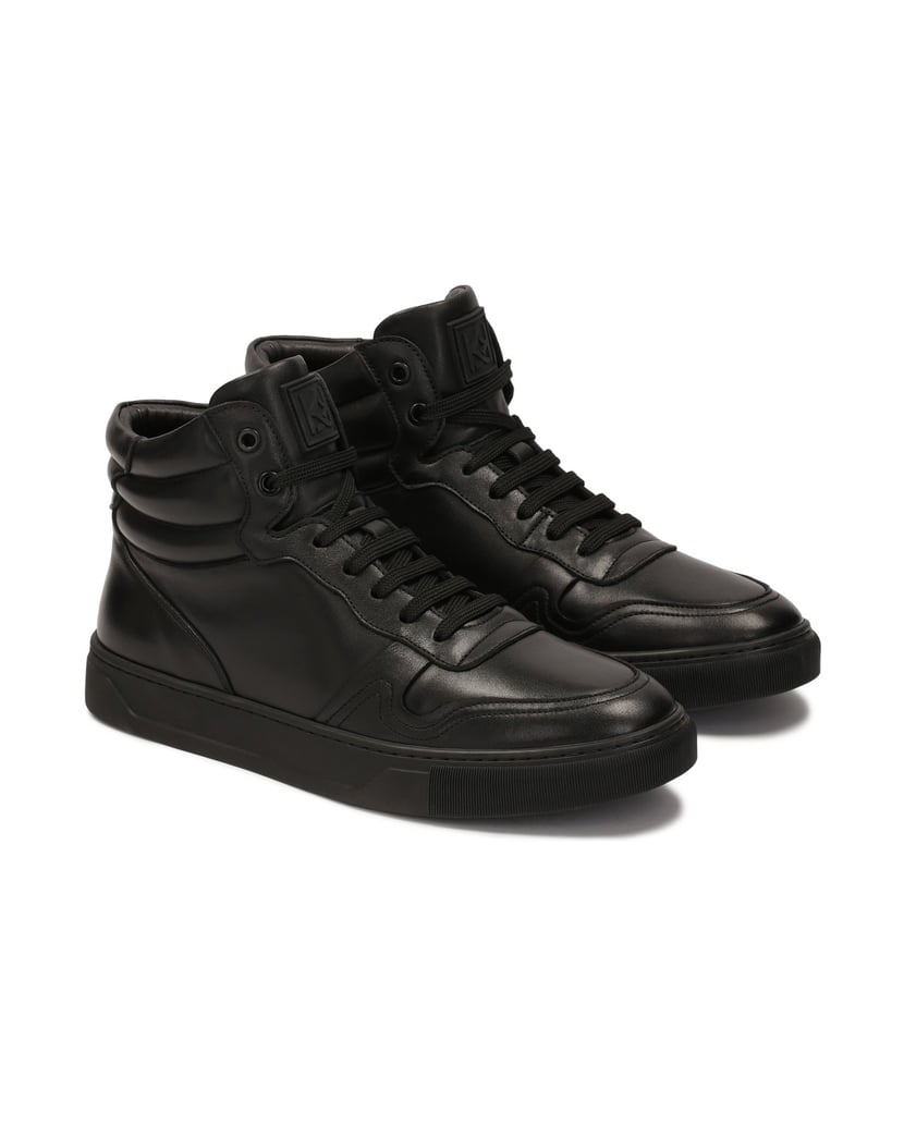 Kazar-Schwarze-Knöchel-Sneakers-schwarz