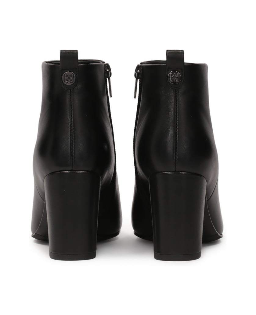 Kazar-Schwarze-Stiefel-mit-bequemem-Pfostenabsatz-schwarz