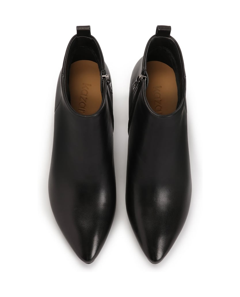 Kazar-Schwarze-Stiefel-mit-bequemem-Pfostenabsatz-schwarz