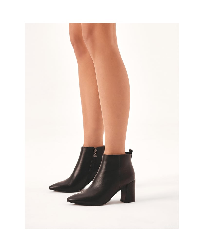 Kazar-Schwarze-Stiefel-mit-bequemem-Pfostenabsatz-schwarz