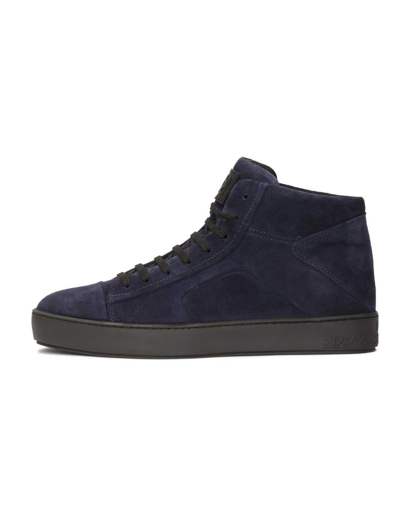 Kazar-Marineblaue-Turnschuhe-mit-hohem-Schaft-zum-Schnüren-dunkelblau
