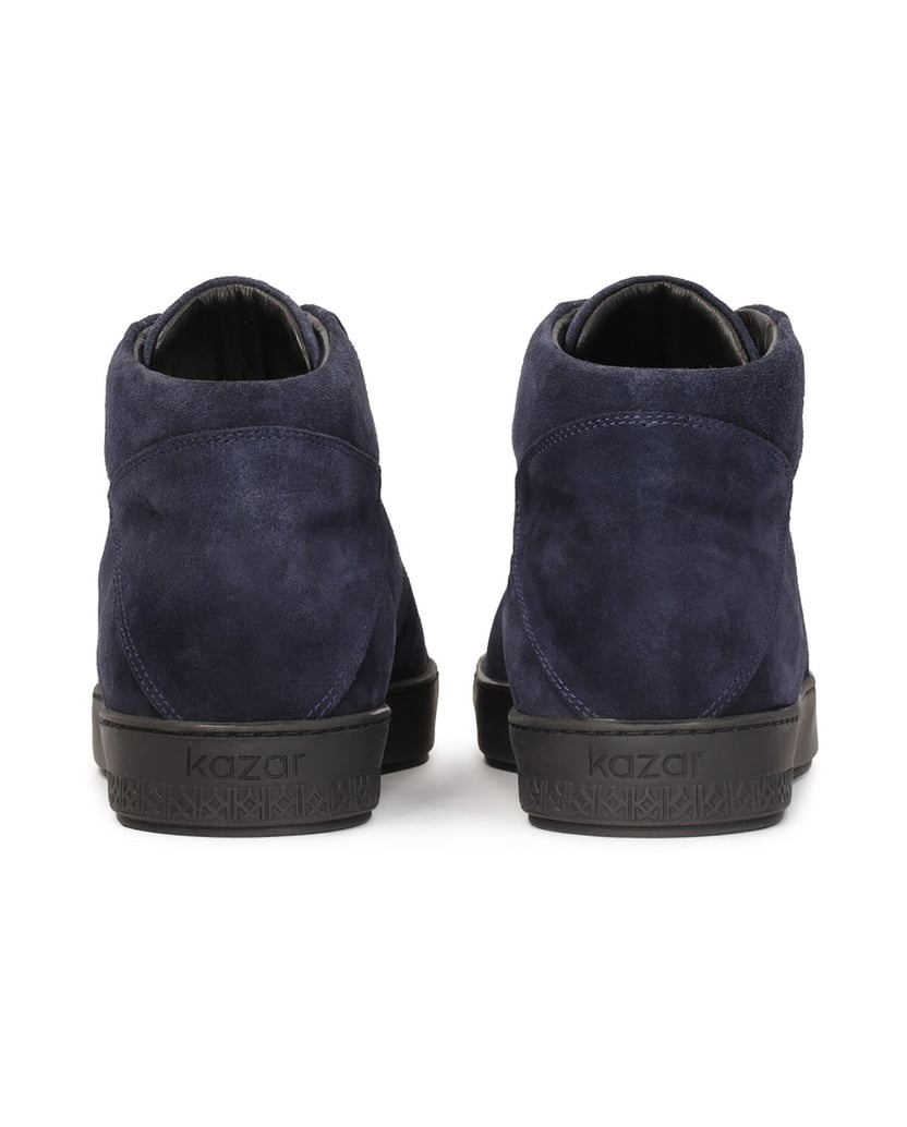 Kazar-Marineblaue-Turnschuhe-mit-hohem-Schaft-zum-Schnüren-dunkelblau
