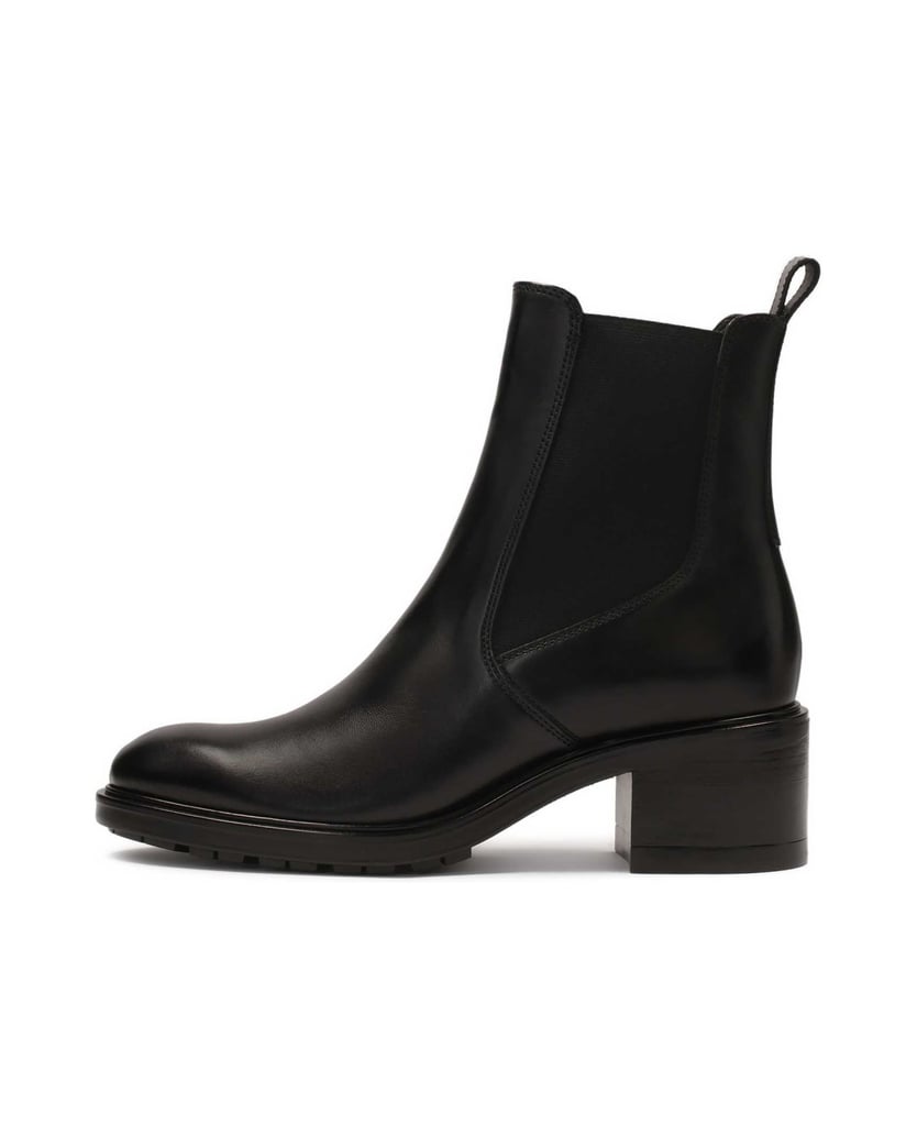 Kazar-Schwarze-Stiefel-mit-Gummieinsätzen-schwarz