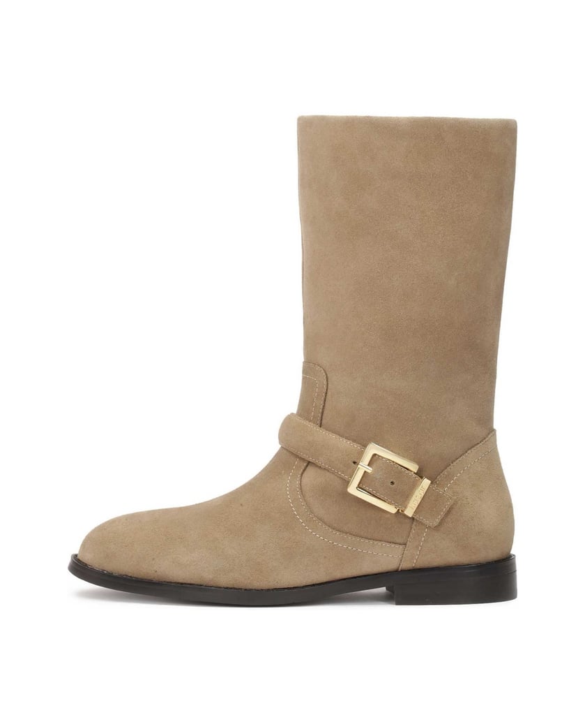 Kazar-Wildlederstiefel-mit-breitem-Schaft-zum-Hineinschlüpfen-taupe