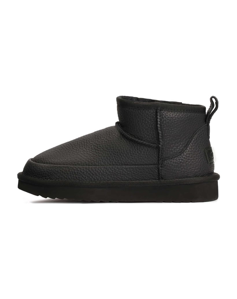 Kazar-Schneestiefel-aus-Leder-mit-Wollisolierung-schwarz