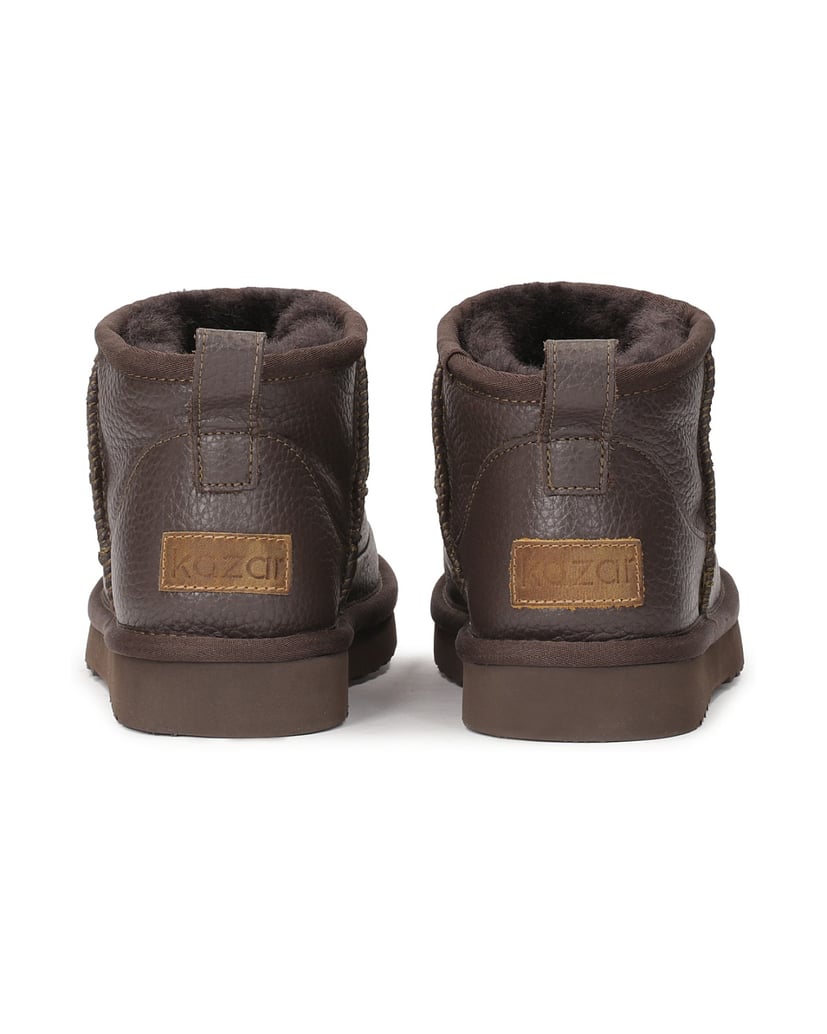 Kazar-Schneestiefel-aus-Leder-mit-Wollisolierung-dunkelbraun