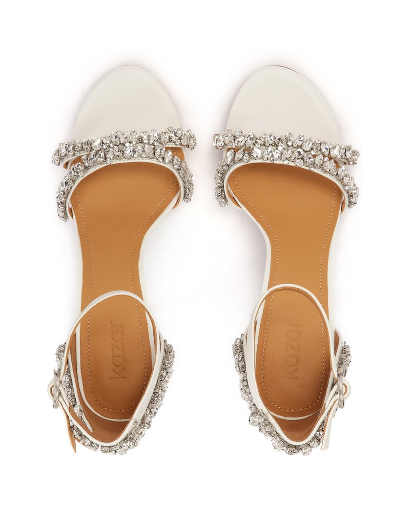 Kazar-Weiße-Sandalen-aus-der-Hochzeitskollektion-mit-Kristallen-verziert-weiss