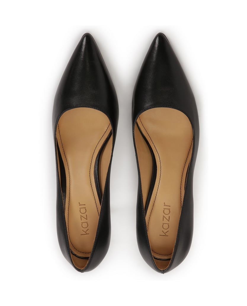 Kazar-Klassische-schwarze-Stilettos-aus-Naturleder-schwarz