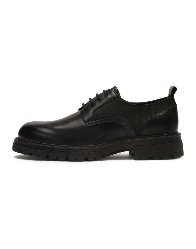 Kazar-Schwarze-Freizeitschuhe-aus-kombinierten-Materialien-schwarz