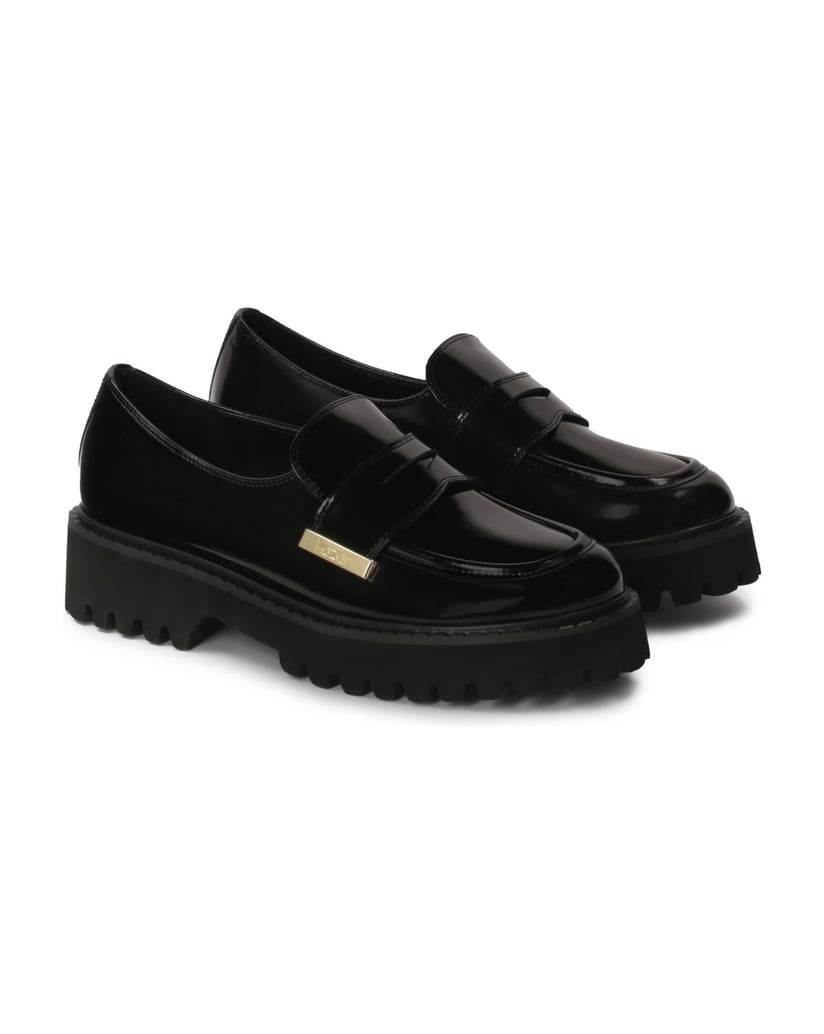 Kazar-Schwarze-Schuhe-mit-Laufsohle-schwarz