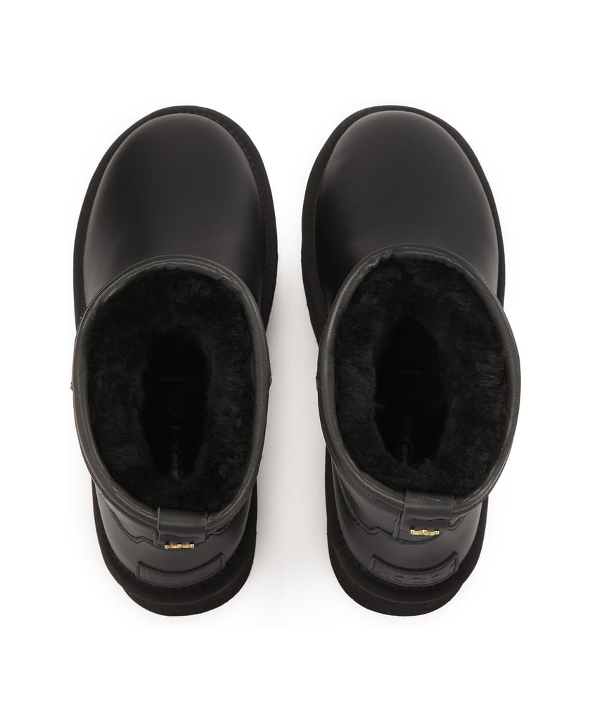 Kazar-Schneestiefel-aus-Leder-mit-Wollisolierung-schwarz