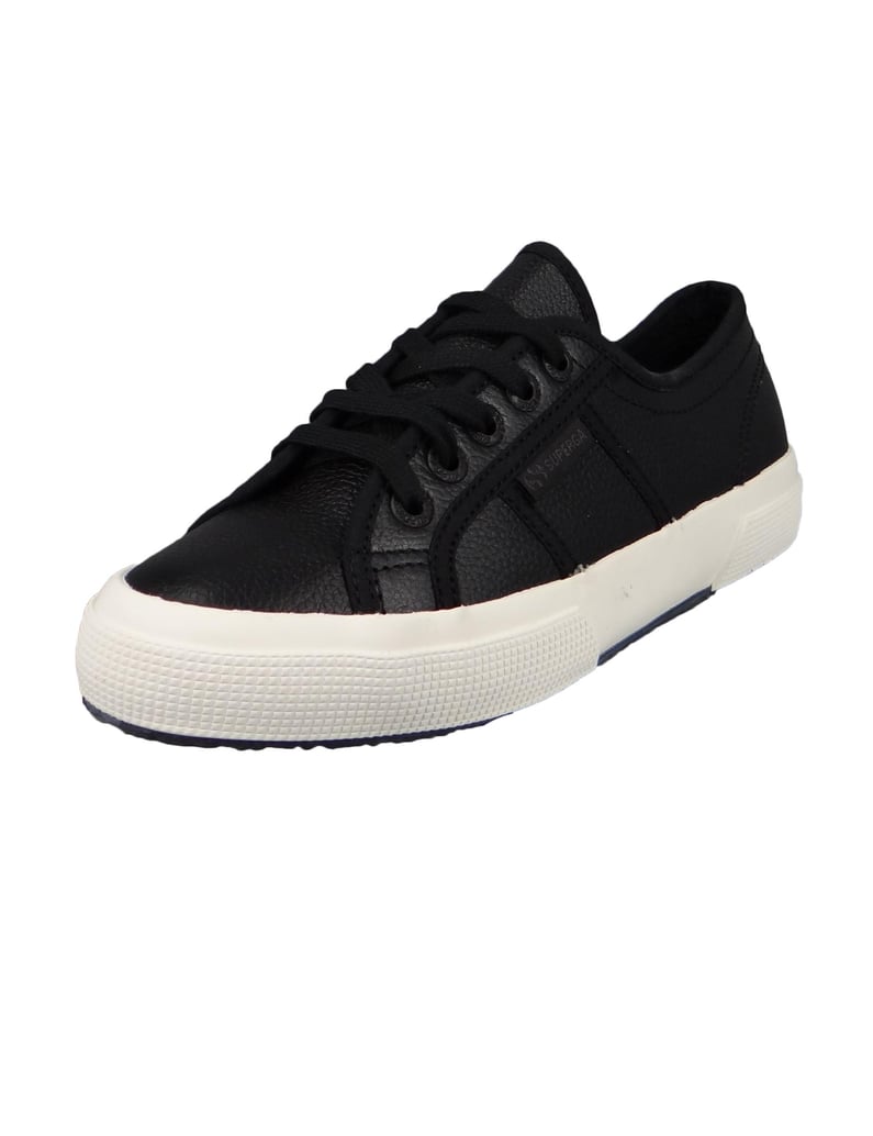 Superga-Sneaker-Tumbled-schwarz